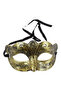 Antique Venetian Face Mask Gold Antique Style Model 1 Rp5008