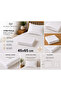 Throw Pillow Cover, Mattress Cover 45X65 cm 100% Cotton