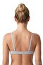 Seamless Bra - Velour |   Laser Cut Wire-Free Triangle Shape Seamless Women's Bra 3-Pack - 4