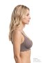 Seamless Bra - Lumera |   Laser Cut Wire Free Rib Textured Wave Cut Seamless Women's Bra 3-Pack - 4