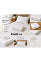 Throw Pillow Cover, Mattress Cover 45X60 cm 100% Cotton