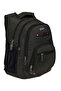 Khaki Water Resistant Padded Bat Back Structured School Daily Backpack with Laptop Compartment - 2