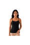Women's Strappy (Black, Nude, White) 3-Pack Thin Strappy Body-Hugging Basic Undershirt - 3