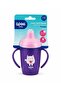 Friends Glass with Handle and Straw 265 ml (Code:339) Optional - Purple - 2