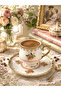 Gold Star 6 Person Porcelain Coffee Cup