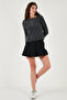 Premium Regular Fit Boat Neck Button Detailed Sweater Women's Sweater 680Kz002563 - 3