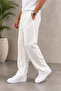 Men's Baggy Fit, Stretchy-Draped, Pleated Detail, Wide Patterned Fabric Pants - 2