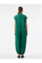 Elastic Waist Balloon Fit Satin Harem Pants - 4