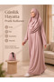 Practical One-Piece Prayer Dress with Women's Bag - Pink - 7