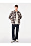 Regular Fit Classic Collar Long Sleeve Plaid Lumberjack Shirt with Flap Pockets