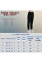 Plain Model Elasticated Cuffed Combed Cotton Sweatpants - 6