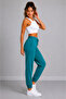 Plain Model Elasticated Cuffed Combed Cotton Sweatpants - 2