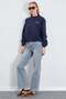 3 Thread Leopard Embroidered Raglan Sleeve Oversize Sweatshirt - 6
