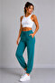 Plain Model Elasticated Cuffed Combed Cotton Sweatpants - 4