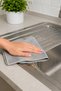 Masterpro Gray Tough Dirt Cloth 40X40 cm (1 Piece) - Cleans Tough Dirt, Oil, Limescale, and Dry Stains - 5