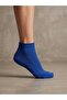 Women's Booties Wool Socks Fo 8013 Cobalt Blue 58% Recycled Wool Blend, Woven Fabric Structure, Warm and Flexible Winter Booties Socks - 2