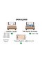 120x200 Elastic Sheet Solid Color Single Duvet Cover Set Yellow-black - 4