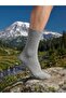 Women's Lycra Derby Wool Socks Fo 8004 Gray 50% Recycled Wool, Ribbed Derby Knit, Stretchy Elastane Warm Winter Socks - 2