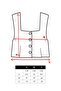 Strappy Embroidery Fabric Blouse - 8