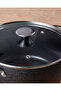 Noir Titanium Deep Pot - Black - 24 cm - 5