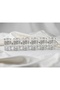 Dove 6-Piece Glass Tea Cup Set Clear/Silver 110ML - 2