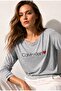 Love Heart Logo Organic Cotton T-Shirt
