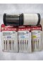 Household Sewing Machine Needle Set – 5 Pieces |   Durable and Compatible Needles |   2 Yarn Gifts