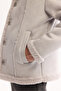 Men's Gray Fur Collar Napa Comfort Fit Coat A52Y6055 - 6