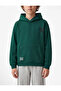 Eagle Printed Kangaroo Pocket Long Sleeve Oversize Hooded School Sweatshirt - 2