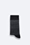 Men's Black Bamboo Patterned Socks A52Y8501