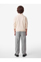 Printed Zippered Long Sleeve High Neck Sweatshirt - 4