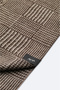 Men's Brown Patterned Tassel Shawl A52Y9407 - 2