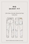 Men's Black Antique Washed Flexible Jeans Pants E 003513 - 6