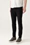 Men's Black Antique Washed Flexible Jeans Pants E 003513 - 2
