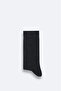 Men's Black Cashmere Socks B 008502