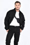 Men's Oversize Jean Shirt Black - 4