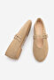 Women's Double Strap Troc Casual Ballerinas Bekosa Beige Suede - 7