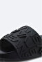 Men's Black Flexible Sole Lightweight Slippers A51Y8305 - 3