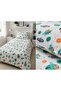 غطاء لحاف 70% قطن 30% بولي كوتون 160x220 غطاء وسادة قطعة واحدة 50x70 طقم غطاء لحاف - 2