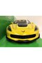 2017 Chevrolet Corvette Z06 1:24 Yellow Model Car - 2
