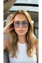 Brown-Blue 54-0039 Sunglasses - 8