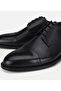 Men's Leather Black Classic Shoes - 3