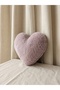 Plush heart pillow