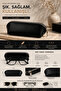 Premium Thick Zippered Leather Glasses Case