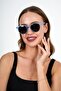 2018 Blue Round Olivier Philippe Glasses - 2