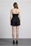 Women's Denim&Canvas Shorts Srt01474 Black - 3