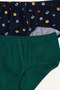 Patterned Combed Cotton 2-Piece Slip Underpants for Boys H5944A826Sm - 4