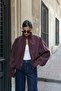 Seasonal Stand Collar Bomber Jacket - 7