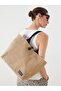 Women's Straw Beach Bag (S5) - 3