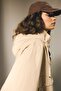 Water Repellent Hooded Woven Coat G5466Ax26Sp - 4